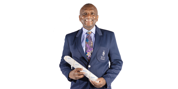 Timothy Muda, Transport Manager in the Wits Services Department Timothy Muda, Transport Manager in the Wits Services Department